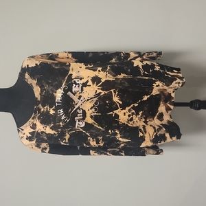 Bleached out sweatshirt